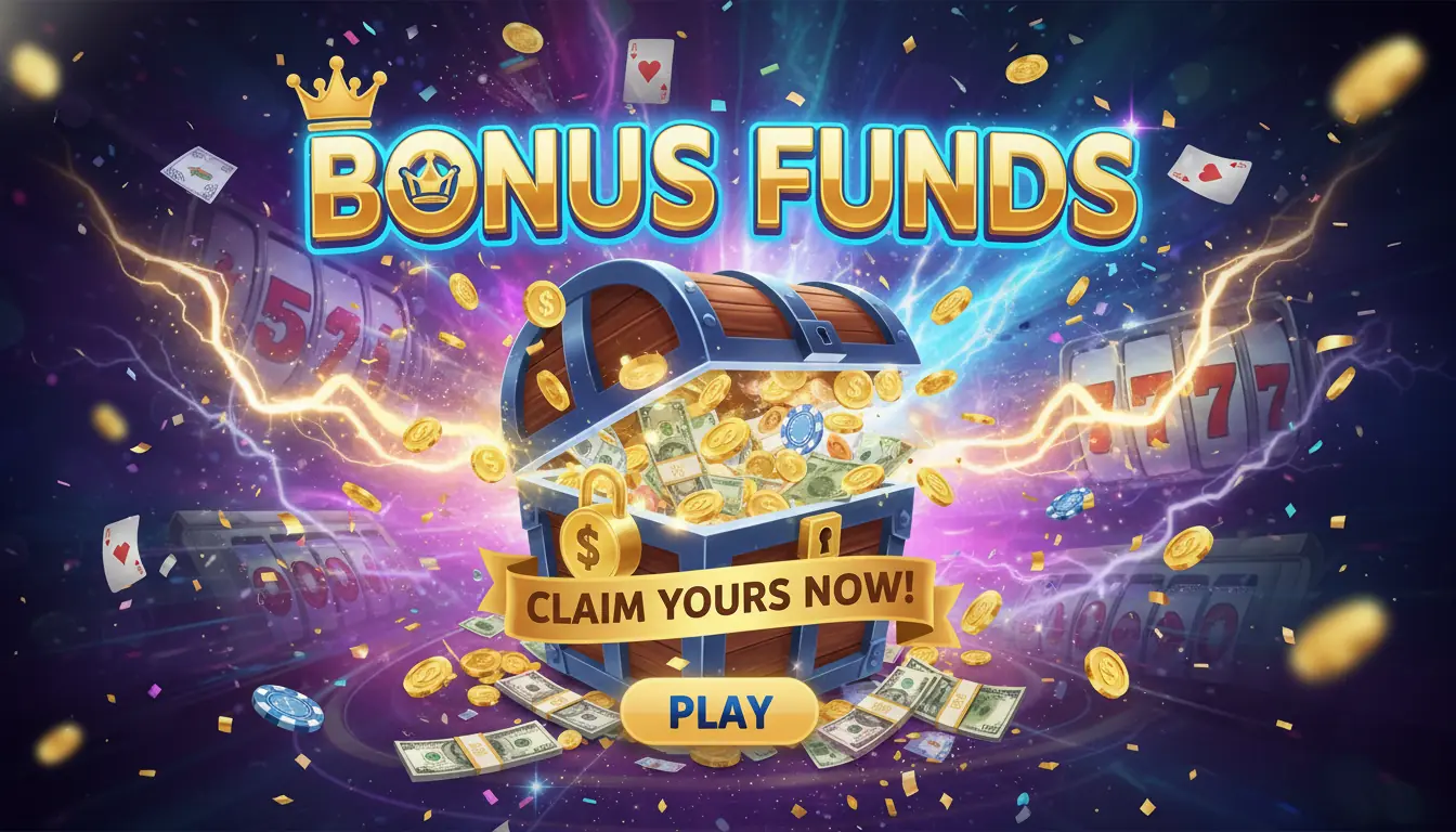 Players Palace casino bonus funds